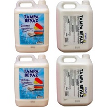 Tampa Beyaz Sabun Parfümlü Yüzey Temizleyici + Çamaşır Yumuşatıcı 4 x 5 L