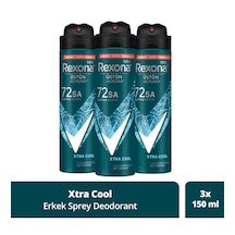 Rexona Men Xtra Cool 48H Erkek Sprey Deodorant 3 x 150 ML