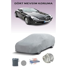 Gri Mercedes-benz Slk Araba Brandası, Oto Örtüsü, Araba Çadırı Gri