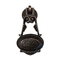 Dekoratif Zamak Sarkaç Küçük Kulp - 30x63mm, Eskitme, 1 Adet Diğer