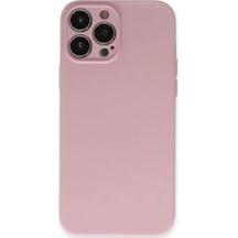 Newface Apple İphone 13 Pro Kılıf Nano İçi Kadife Silikon - Pembe