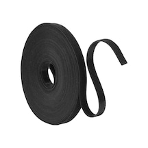 Dünya Magnet 2 Metre - Sırtsırta Cırt Bant, En: 2 Cm, Siyah, Kablo Düzenleyici, Cırt Bağı, Cırt Standart