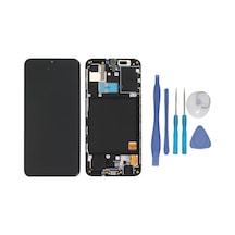 Tkgz Samsung Galaxy Uyumlu A40 Sm-a405 Dokunmatik -a- Kalite Çıtalı + Tamir Seti