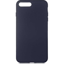 Apple Uyumlu iPhone   Adige 7 Plus Kılıf Lansman İçi Kadife Silikon