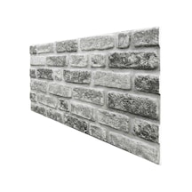 5 Adet X Tuğla Desenli 3D Strafor Köpük Duvar Kaplama Paneli (446785598)