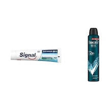 Signal Diş Macunu Üçlü Koruma, 120 Ml Ve Rexona Men Erkek Sprey Deodorant Xtra 72 Saat Kesintisiz Üstün Koruma 200 Ml