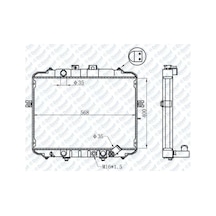 Motor Su Radyatoru H100 Manuel Sanzuman 400X568X26 504611132