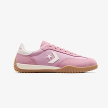 Converse Run Star Trainer Unisex Pembe Süet Deri Sneaker