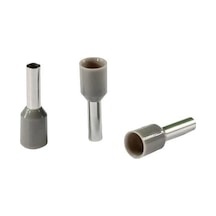 İzoleli Kablo Yüksük Tyıf-2,5mm Gri 500 Adet