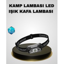 Ipx5 Su Geçirmez Şarjlı Led Kafa Feneri Hareket Sensörlü Ayarlanabilir 60 Far Mh-hs4346-2685