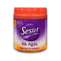 Sesu Ilık Ağda Kavanoz Turuncu 230 ML