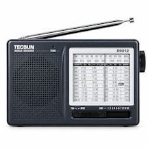 Tecsun R-9012 Pilli 12 Bant Dünya Radyosu Fm Mw Sw Kısa Dalga Analog Cep Radyosu Teleskopik Antenli