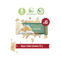 Milat Beyaz Tablet Çikolata 6 70 G