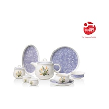 Korkmaz Aşiyan Collection 30 Parça Kahvaltı Takımı Çok Renkli