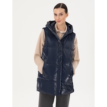 Pierre Cardin Kadın Lacivert Mont Yelek 50290343-vr033 Lacivert