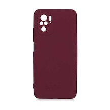Redmi Note 10s Kılıf Klfs Mara Lansman Kapak - Koyu Mor Koyu Mor