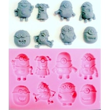 Silikon Minions Kalıp Goldcakes
