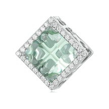 Dıy Bilezik Boncuk Aksesuarları Dört Yapraklı Yonca Bsc667 For Four-leaf Clover Bsc667 Çok Renkli