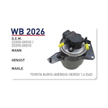 WUNDER WB2026 Mazot Filtresi Toyota Uyumlu Auris-Avensis-Verso 1,6 D4D