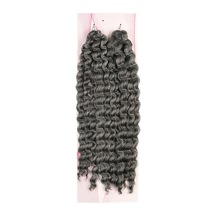 Nice Bulk Afro Su Dalgası Saç - Gri