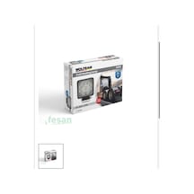 12v-24v Çalışma Lambası 9led Kare 27w Beyaz E Belgeli