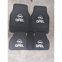 Opel Astra Logolu Siyah Halı Paspas
