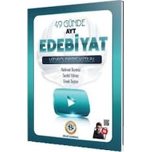 Bilgi Sarmal Yayınları 2025 Ayt Edebiyat 49 Günde Video Ders Kitabı
