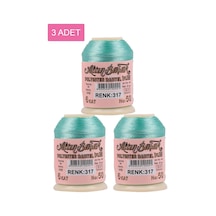 3 Adet Altınbaşak Oya Ve Dantel İpi 20 Gr - Royaleks - No: 317