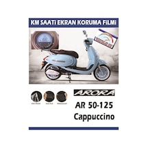 Arora Cappucino 50 / 125 Serisi Motosiklet Ekran Km Koruyucu