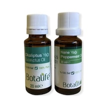 Ferahlık Serisi Nane & Okaliptüs Yağı 20 Ml %100 Saf Uçucu Yağ Seti