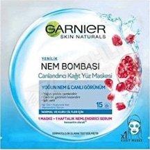 3 Adet Garnier Nem Bombası Nar Özü Maske 28 Gr