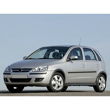 S-Dizayn  Opel Corsa C Krom Cam Çıtası 4 Prç 2000-2006