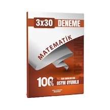 Anla Kazan 3x30 Matematik Deneme Tüm Sınavlar İçin Uygun