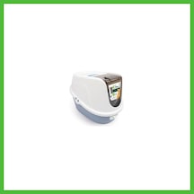Vaveni Eco Tima Kapalı Kedi Tuvaleti Large Okyanus Mavisi 60x45x42 Cm Arz