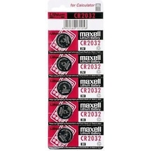 Maxell CR2032 5 li Lithium Pil
