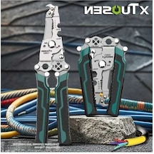 Moly Profesyonel Elektrik İşleri İçin Yalıtımlı Çok Amaçlı Penseler, 220 Mm, Hafif Dayanıklı