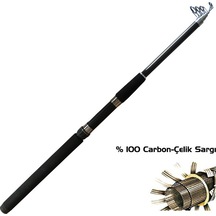 Zeus Teleskopik Carbon  Kamış 2.10 mt (5-25 Atar)