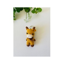 Adenya Sepeti Amigurumi Zürafa Anahtarlık Kahverengi