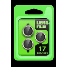 İphone 17 Pro Raze Metal Kamera Lens - Gri Diğer