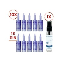 Dr. Pen A6 Dermapen İğnesi 12 Pin Mavi Soketli Model İğne Kartuşu