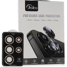 Joko Samsung Galaxy S23 Ultra Pvd Metal Kamera Lens - Gold Altın