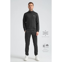 Shooter Sportswear Shooter Scuba Mevsimlik Regular Fit Erkek Eşofman Takım Siyah