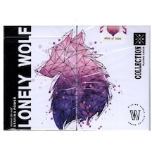 Mpc Lonely Wolf Purple Bocopo Oyun Kağıdı İskambil Kartları