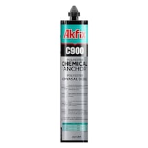 C900 Poliester Kimyasal Dübel, 300ml, Beton Ve Taş Yüzeyler İçin, Ağır Yük Montaj Yapıştırıcısı, Hızlı Kürleşen, Dikey Yüzey Uyumlu