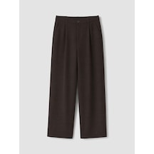 Lcw Vision Kahverengi Relax Fit Erkek Pileli Pantolon