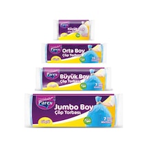 Küçük Orta Büyük Jumbo Çöp Torbası Set