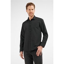 İmza Siyah - Beyaz Kendinden Desenli Sert Yaka Uzun Kol Cepsiz Slim Fit Pamuklu Gömlek 1004255216 Siyah - Beyaz İmza Siyah - Beyaz Kendinden Desenli Sert Yaka Uzun Kol Cepsiz Slim Fit Pamuklu Gömlek 1004255216 Siyah - Beyaz