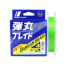 Major Craft Dangan Spin İp DB8 PE 1.0/0.13 MM /8.4KG/150MT. Green