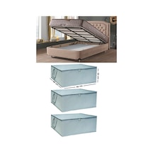 3 Adet -çekyat Baza Tipi Hurc - Baza Altı Büyük Boy Saklama Hurcu 65 X 45 X 22 Cm Ekicihome0005-3 Po Diğer