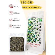 Kakulem Sertifikalı 250 Gr Yenilebilir Bamya Tohumu Katkısız Doğal